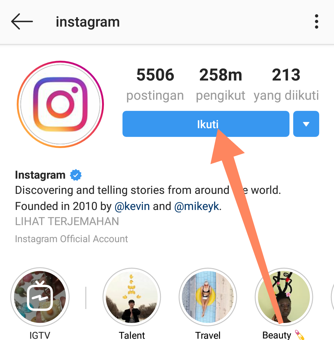 Cara Banyakin Followers Instagram Tanpa Following